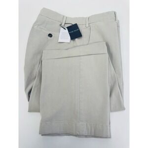 NWT Peter Millar Collection Concorde Garment Dyed Chino Pants Size 38 STONE $200